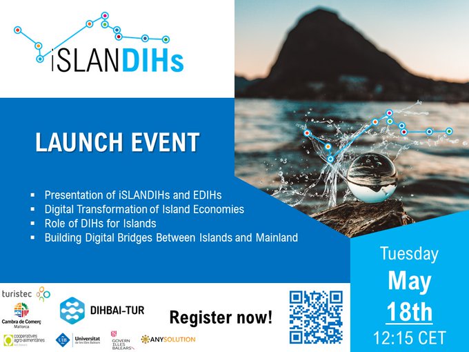 Red de islas, europeas y con un Hub de Innovación Digital: Turistec y DIHBAI-TUR lanzan la alianza para la transformación digital